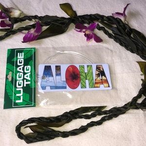 ALOHA Luggage tag